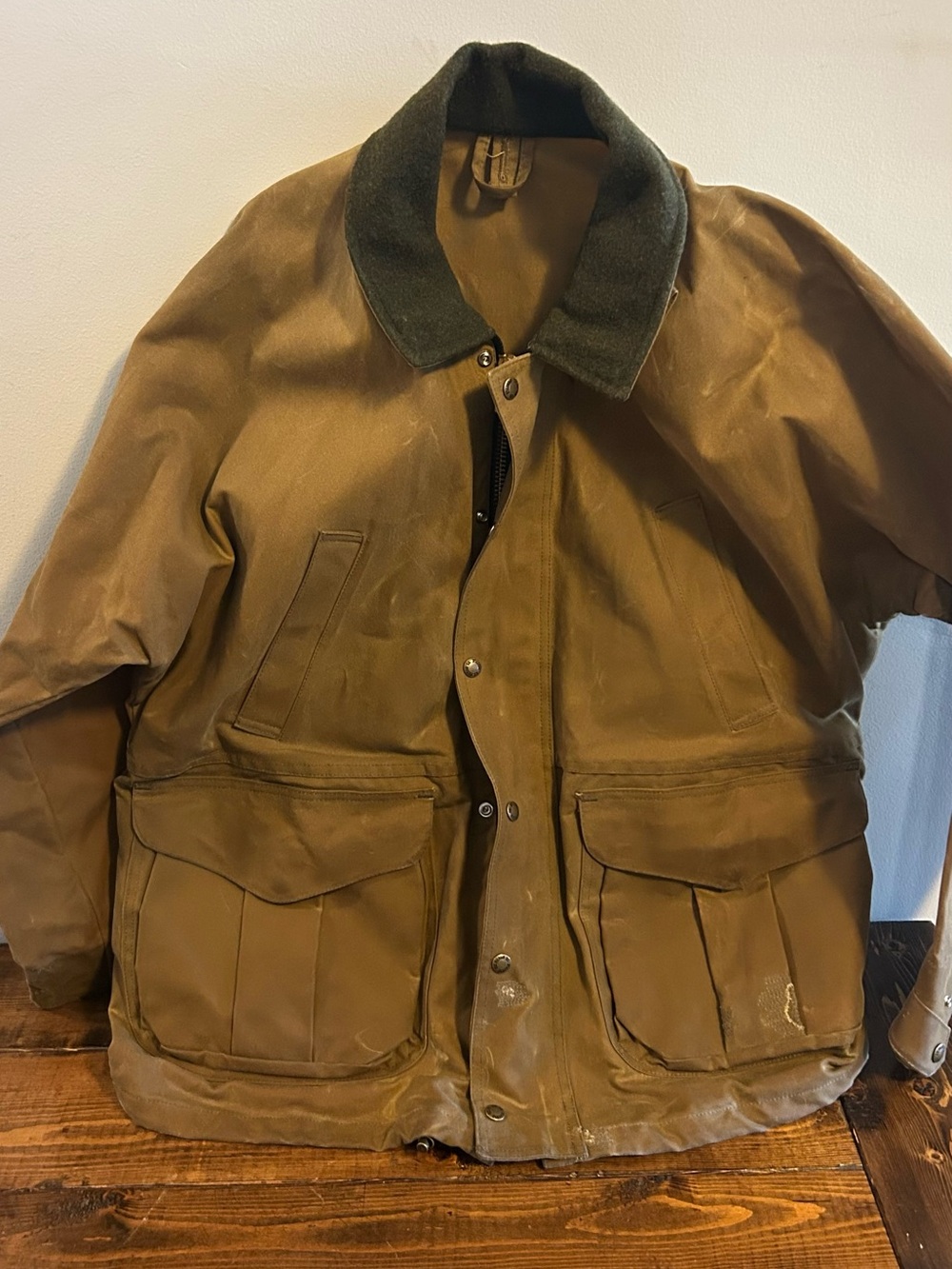 Filson Tin Cloth Field Jacket YKK XL